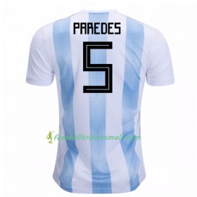 Fußballtrikots Argentinien Paredes 5 WM 2018 Heimtrikotsatz kaufen